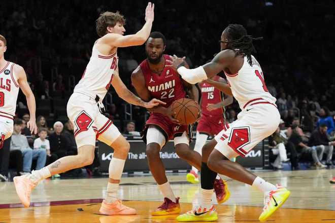 多森姆29+8+9殘陣公牛險勝熱火 日本河村勇輝賽季首秀6+3+2+2